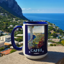 Capri, Italien Vintage Tourismus