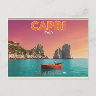 Capri, Italy Postcard Postkarte