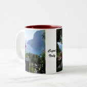 Capri Landschaft Zweifarbige Tasse (Vorderseite Links)