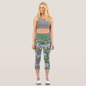 Capri-Leggings im Zirkusdesign Capri Leggings (Vorderseite)