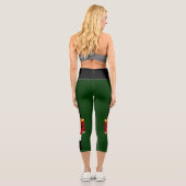 Capri Leggings mit Nutcracker auf der Seite der Le (Rückseite)