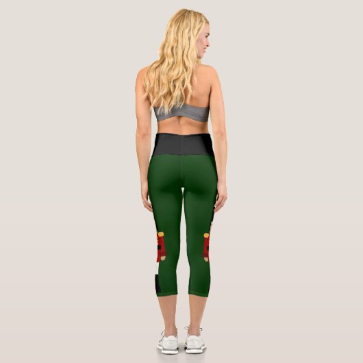 Capri Leggings mit Nutcracker auf der Seite der Le (Rückseite)