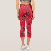 Capri-Leggings mit Tulips Capri Leggings (Rückseite)