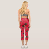 Capri-Leggings mit Tulips Capri Leggings (Rückseite)
