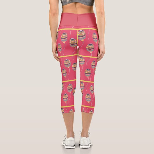 Capri-Leggings mit Zirkusballons Capri Leggings (Rückseite)