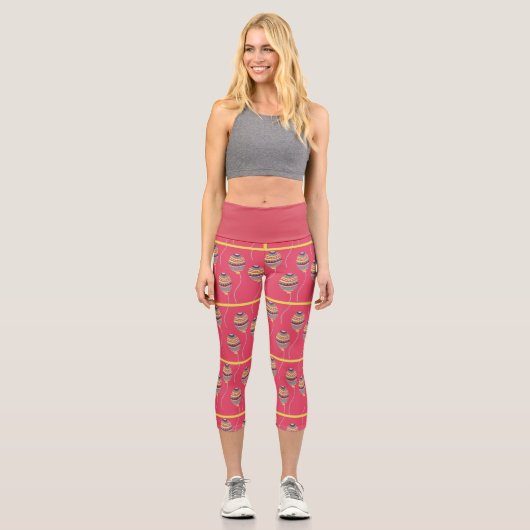 Capri-Leggings mit Zirkusballons Capri Leggings (Vorderseite)
