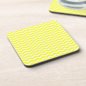 Capri Lemon Wave Zickzack Getränkeuntersetzer (Linke Seite)