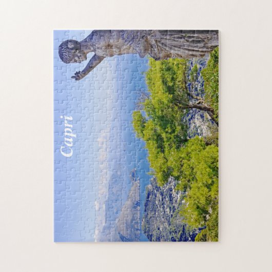 Capri Mountain View Puzzle (Vertikal)