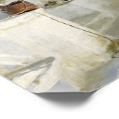 Capri - Oleanders in bloom, Peder Severin Krøyer Poster (Ecke)