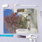 Capri - Oleanders in bloom, Peder Severin Krøyer Seidenpapier (Handwerk)