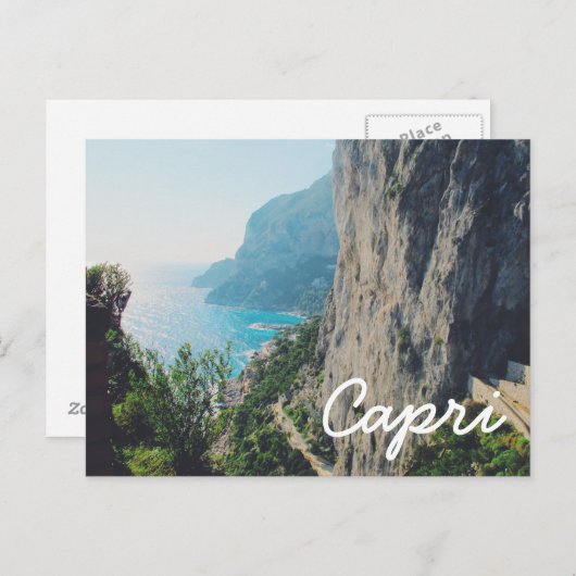 Capri Postkarte (Vorne/Hinten)