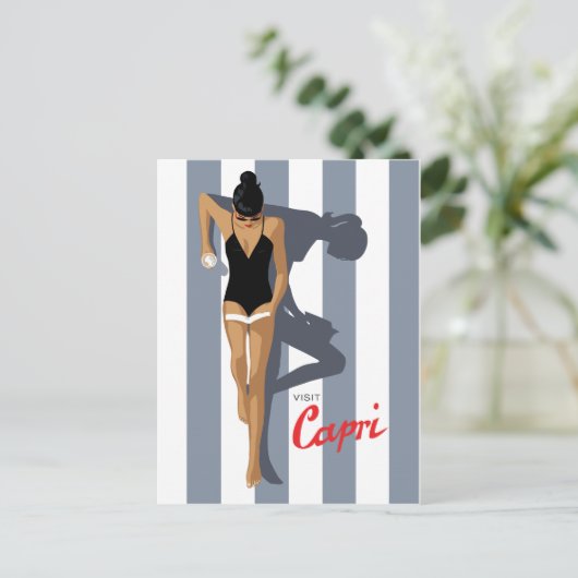 CAPRI POSTKARTE (Stehend Vorderseite)