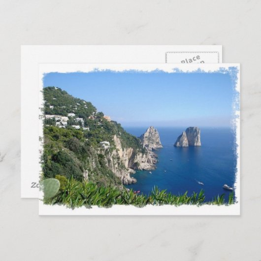 Capri Postkarte (Vorne/Hinten)