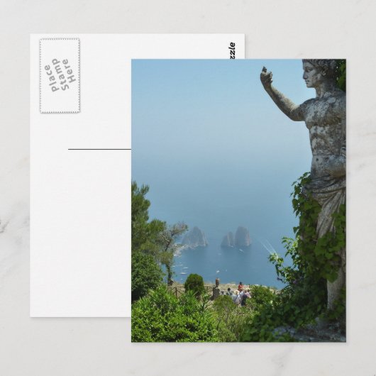 Capri Postkarte (Vorne/Hinten)