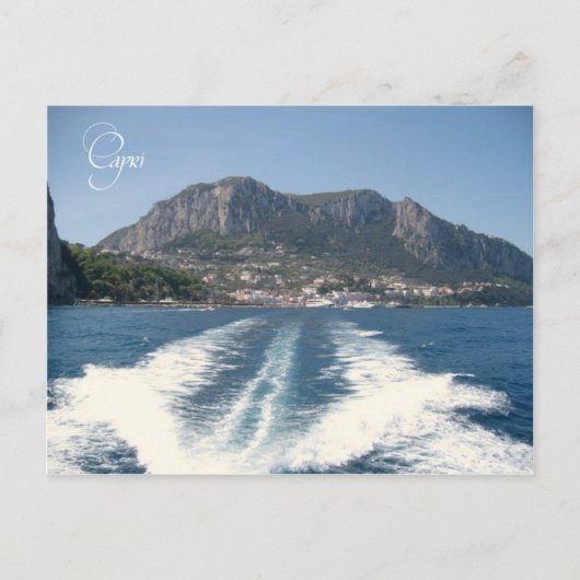 Capri Postkarte (Vorderseite)