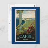 Capri Postkarte (Vorne/Hinten)