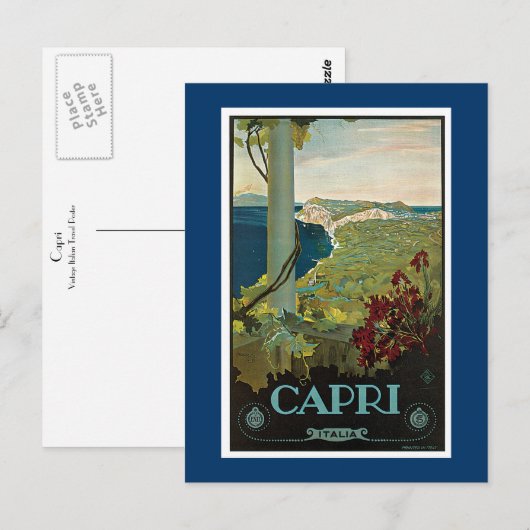 Capri Postkarte (Vorne/Hinten)