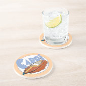 Capri Powerboat Getränkeuntersetzer (Seite)