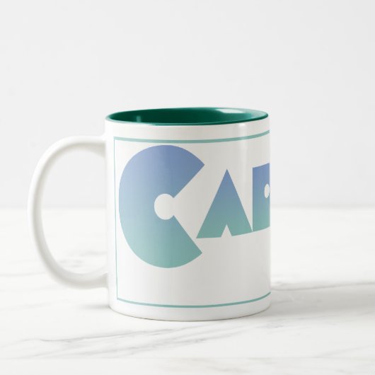 Capri Powerboat Zweifarbige Tasse (Links)
