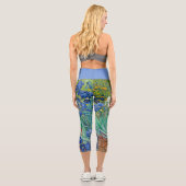 CAPRI STYLE LEGGINGS - Irische - Blau - van Gogh (Rückseite)
