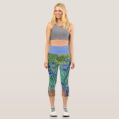 CAPRI STYLE LEGGINGS - Irische - Blau - van Gogh (Vorderseite)