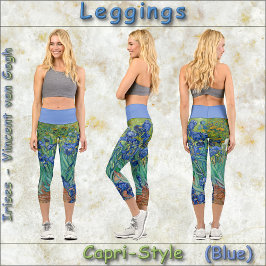 CAPRI STYLE LEGGINGS - Irische - Blau - van Gogh