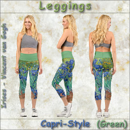 CAPRI STYLE LEGGINGS - Irische - Blau - van Gogh