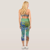 CAPRI STYLE LEGGINGS - Irische - Blau - van Gogh (Rückseite)
