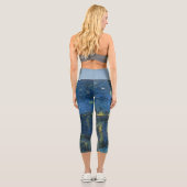 CAPRI STYLE LEGGINGS "Starry Night O.T.R. van Gogh (Rückseite)