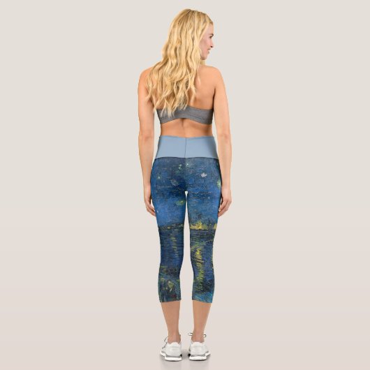 CAPRI STYLE LEGGINGS "Starry Night O.T.R. van Gogh (Rückseite)