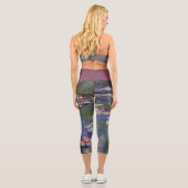 CAPRI STYLE LEGGINGS - Water Lilien" - Claude Mone (Rückseite)