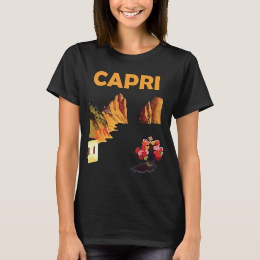 Capri T-Shirt (Vorderseite)