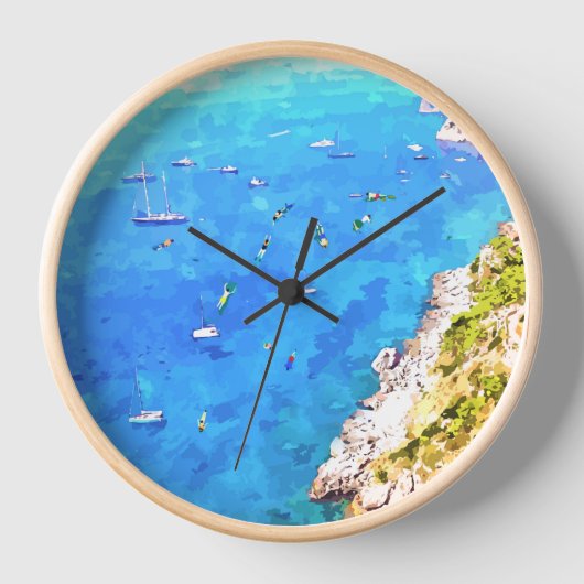 Capri Uhr (Vorderseite)