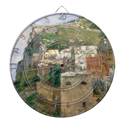 Capri (von Theodore Robinson) Dartscheibe (vorne)