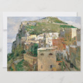 Capri (von Theodore Robinson) Karte (Vorderseite)