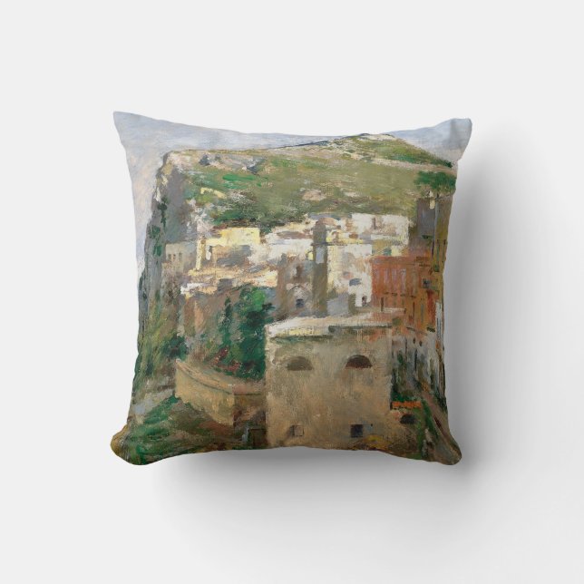 Capri (von Theodore Robinson) Kissen (Vorderseite)