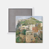 Capri (von Theodore Robinson) Magnet (Vorderseite/Rückseite)