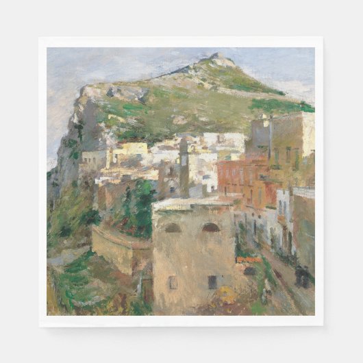 Capri (von Theodore Robinson) Serviette (Vorderseite)