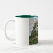 Capri (von Theodore Robinson) Zweifarbige Tasse (Links)