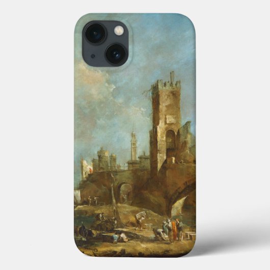 Capriccio eines Hafens Case-Mate iPhone Hülle (Rückseite)