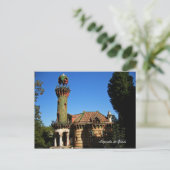 Capricho de Gaudi.Comillas, Postkarte (Stehend Vorderseite)
