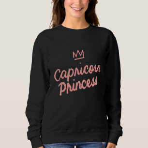 Capricorin Princess Zodiac Horoscope Astrologische Sweatshirt