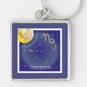 Capricorn 22 dec. fin 20 schaner assistger schlüsselanhänger