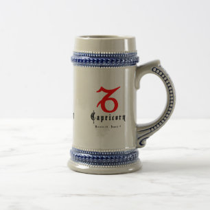 Capricorn, 22. Dezember - 19. Januar Bierglas
