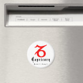 Capricorn, 22. Dezember - 19. Januar Magnet (In Situ (Geschirrspüler))