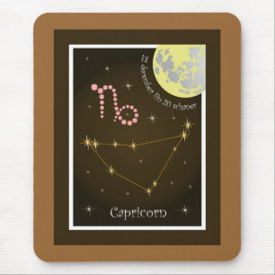 Capricorn 22 Dezember fin 20 schaner Mauspad