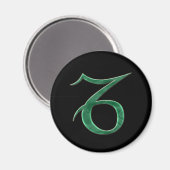 Capricorn #3 Magnet (Vorderseite/Rückseite)