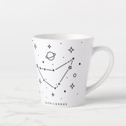 Capricorn Abstrakt Constellation Kaffee Tasse
