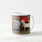 Capricorn Ancient Zodiac Sign Astrologie Kaffee Cu Kaffeetasse (VorderseiteRechts)