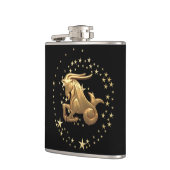 Capricorn Astrologie Flachmann (Links)